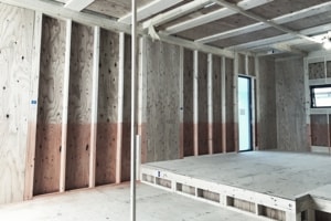 上棟後現場打合せ