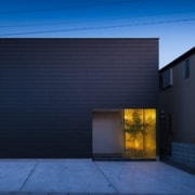 中庭のある家Blew