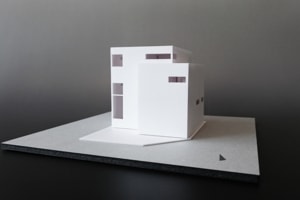 厚木の家 模型制作